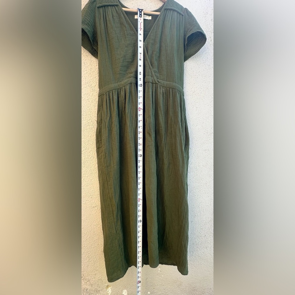 Christy Dawn Olive Midi Dress - Picture 6 of 8